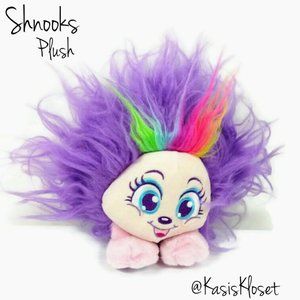 Shnooks Plush Stuffed Animal Purple